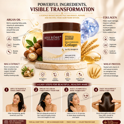 Miss Rose Collagen Hair Mask