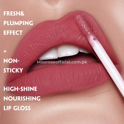 Lip Gloss & Lip Oil 2-in-1