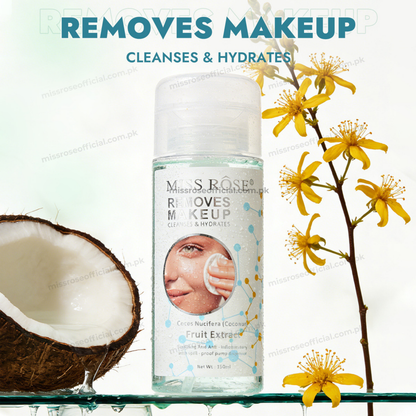 Miss Rose Makeup Remover Cleanses & Hydrates