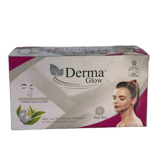 Derma Glow Whitening Herbal Facial Complete Facial For Your Skin (6 Step Kit)