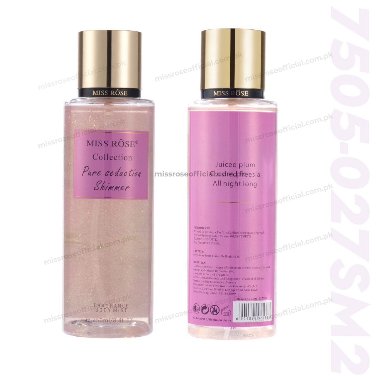 Miss Rose Allure Mist Perfume