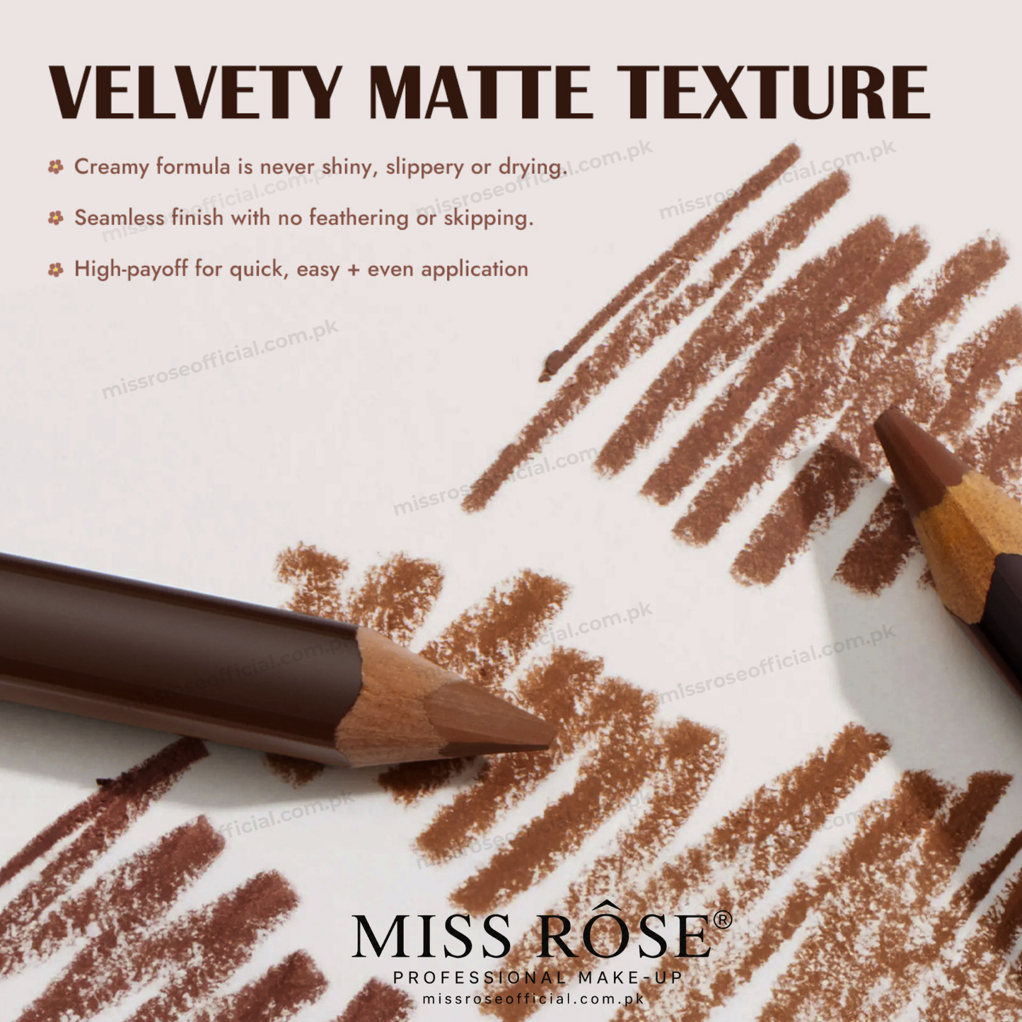 MISS ROSE® All-In-One Eyeliner / Eyebrow Pencil