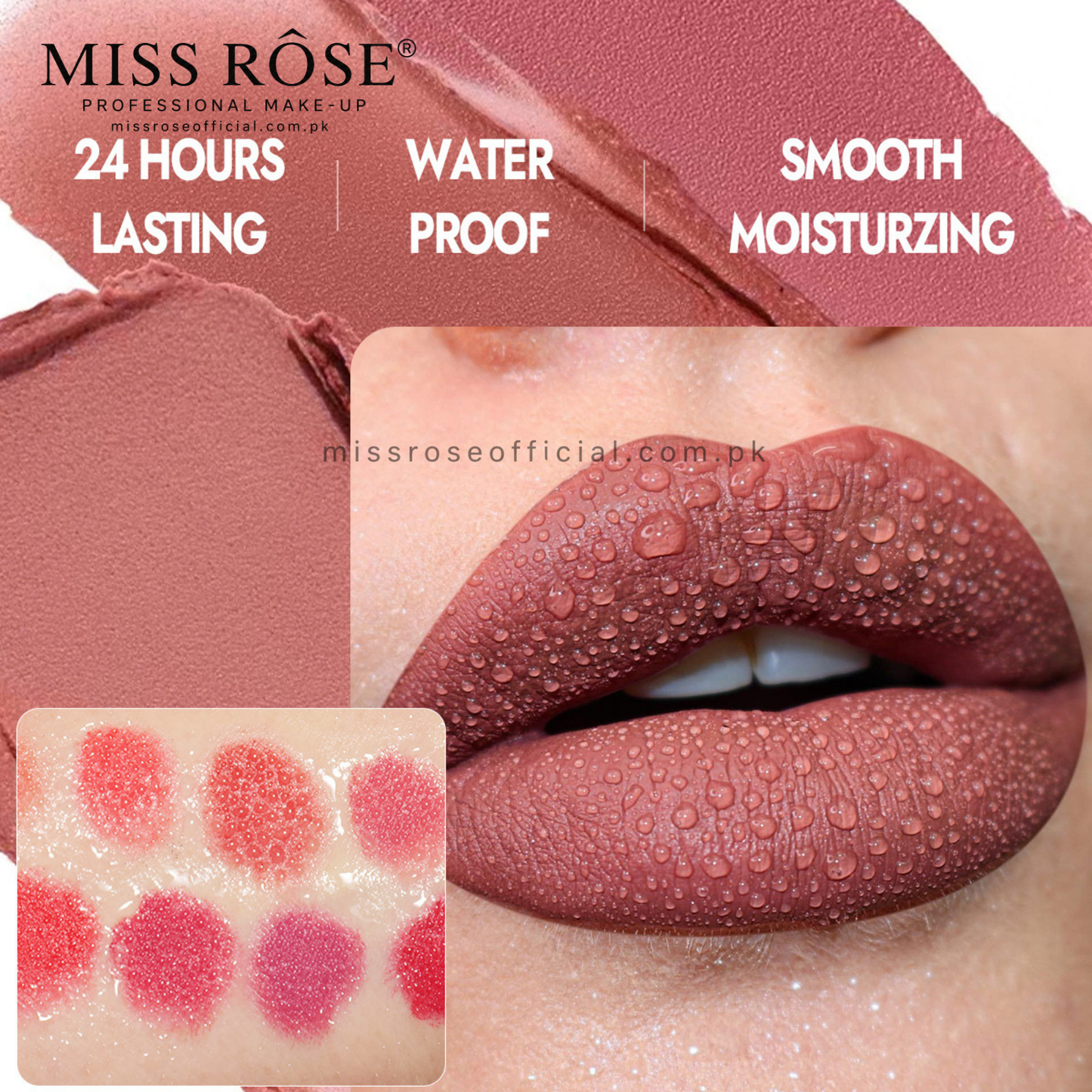 Miss Rose 18 Color Lipstick Kit (NEW)