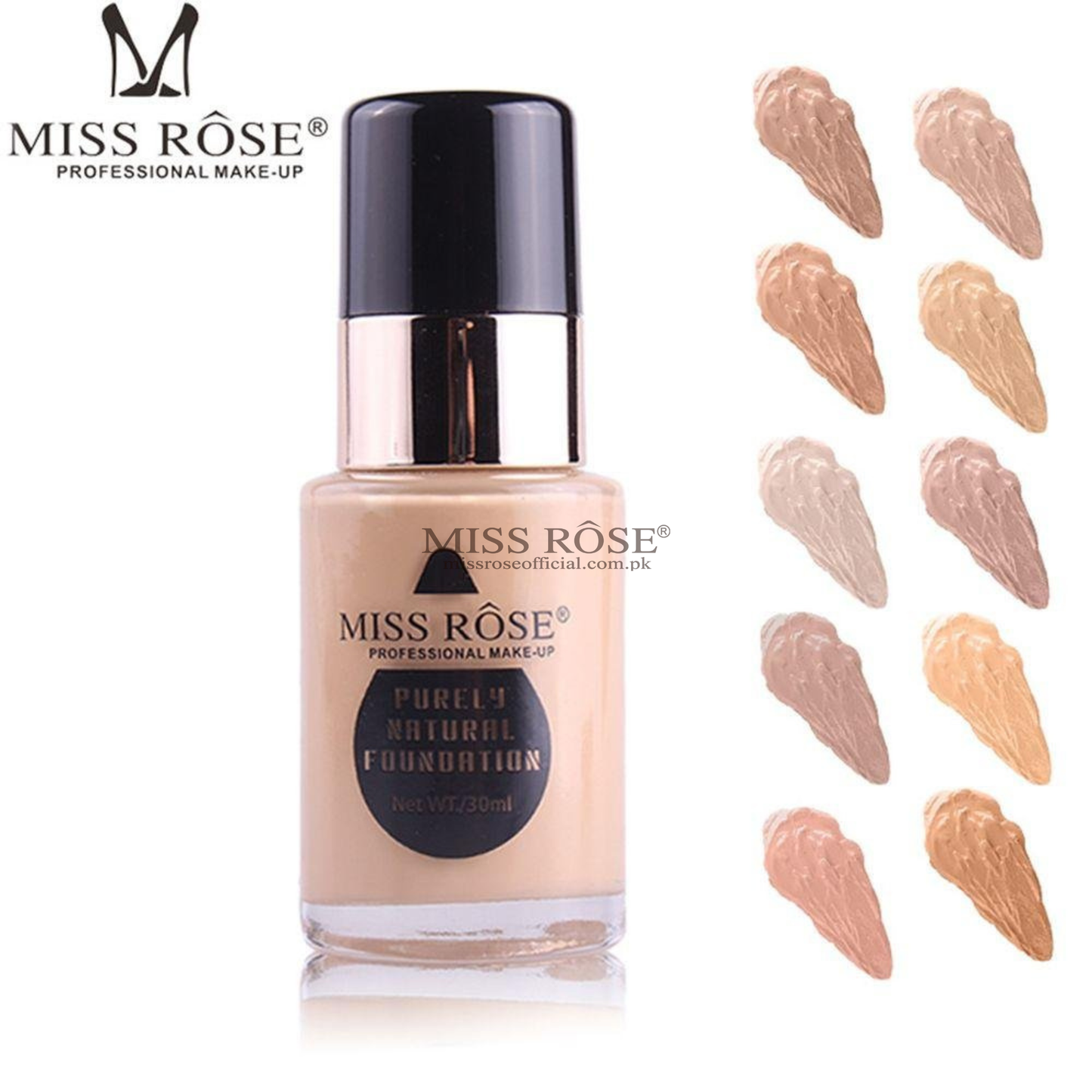 MISS RÔSE® Purely Natural Foundation