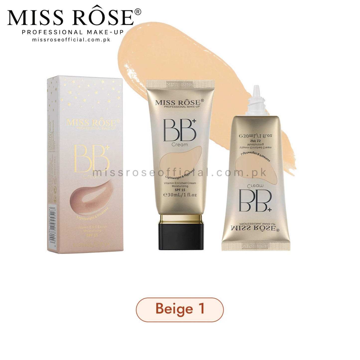 MISS RÔSE® BB+ Cream