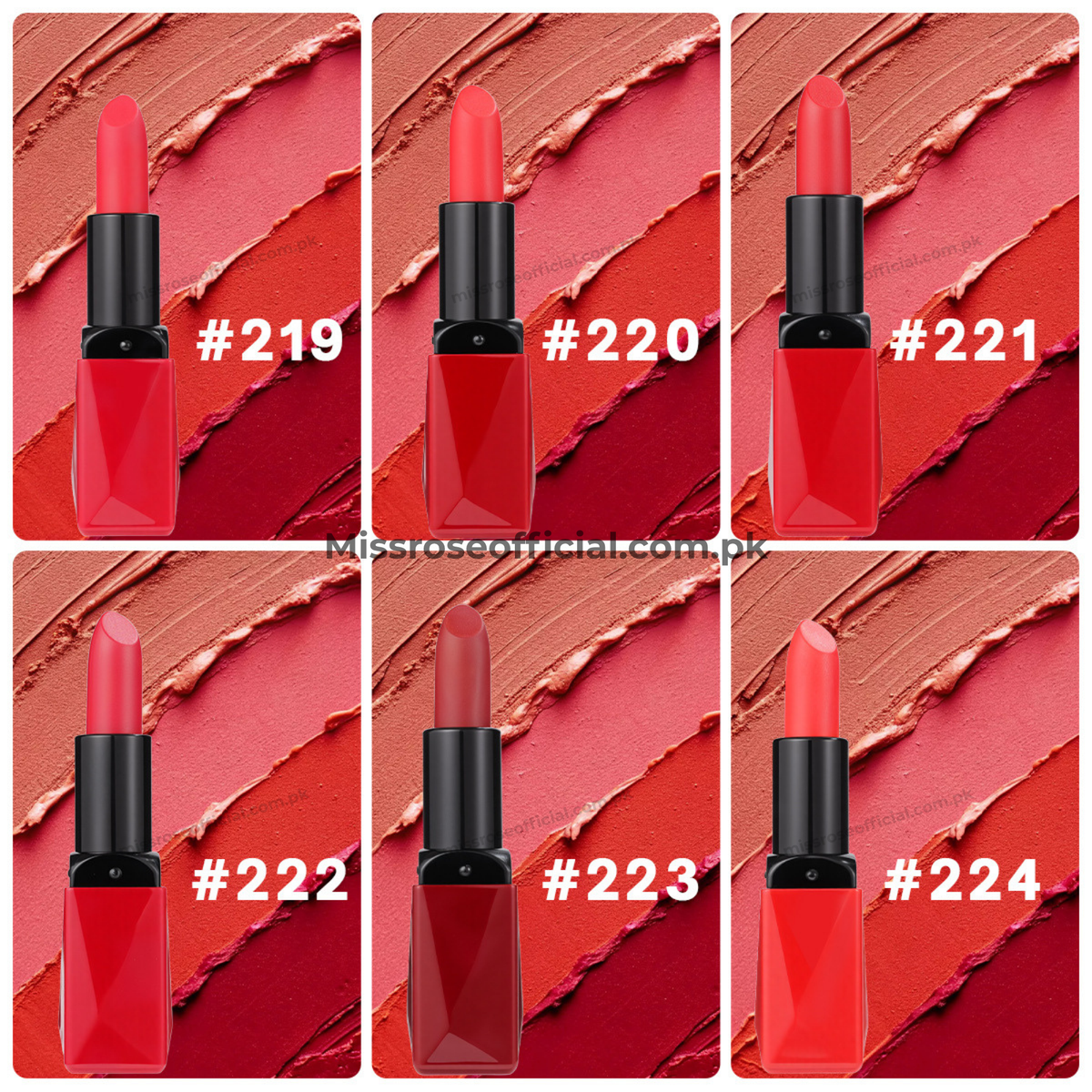 Miss Rose Matte Double Arcuate Lipstick