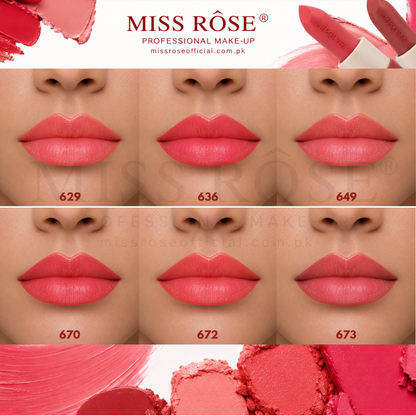 Azure Sky & Vermilion Lipstick