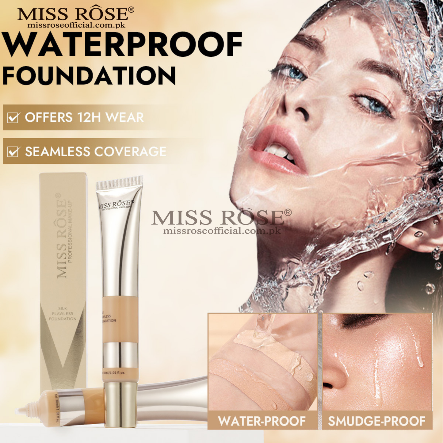 Miss Rose Silk Flawless Foundation