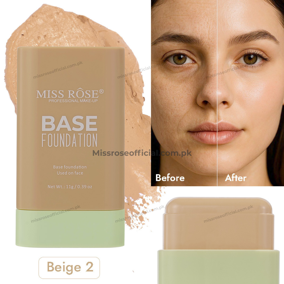 Miss Rose Base Foundation Stick