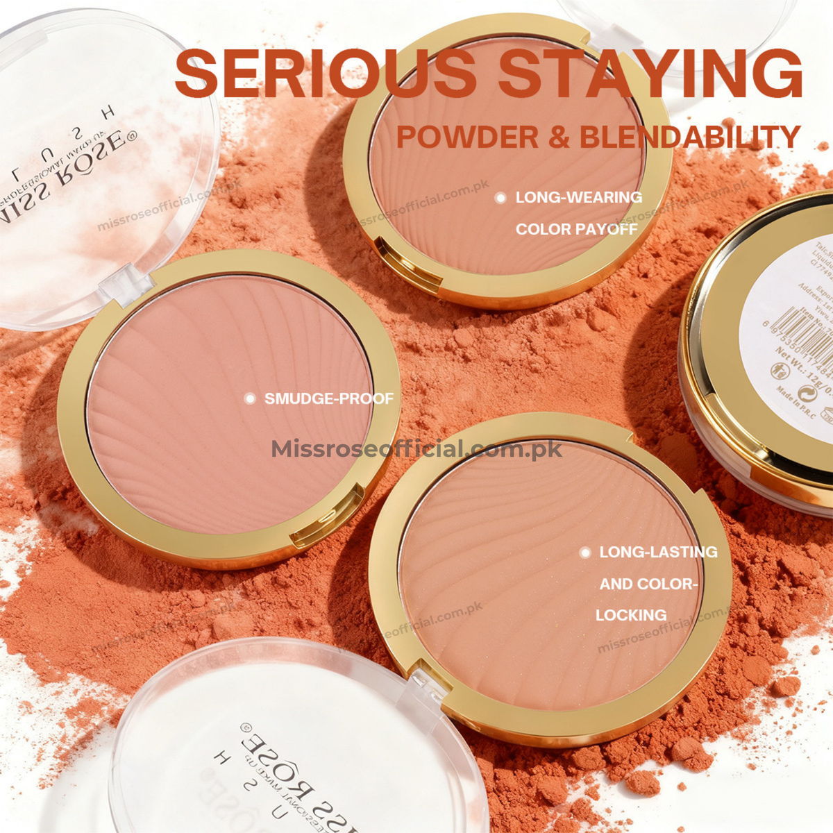 MISS RÔSE® Professional Fashion Blush