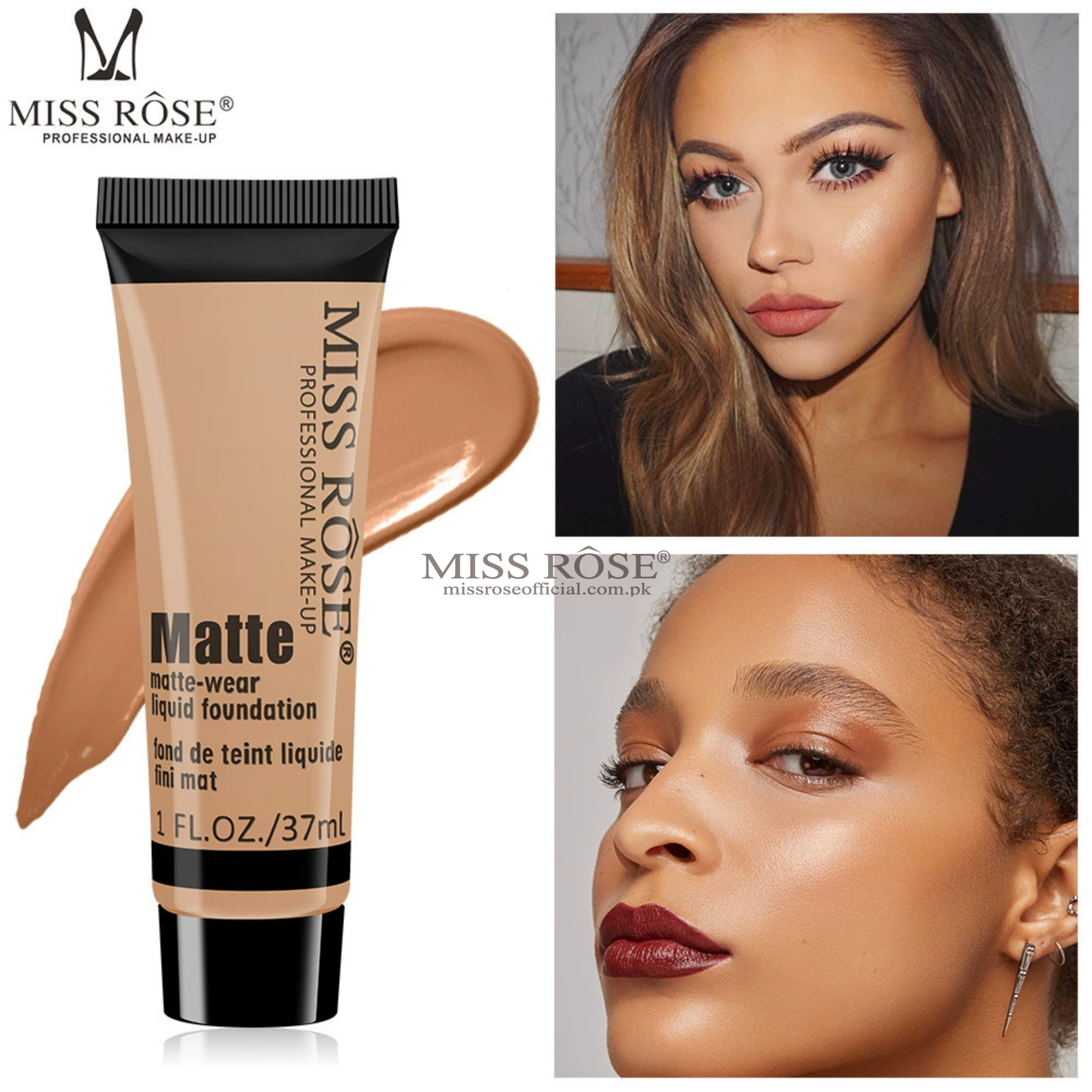 Miss Rose Full Coverage Matte Foundation
