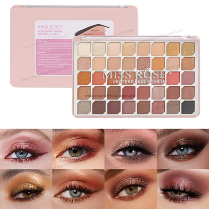 MISS RÔSE® 40-Color Eyeshadow Palette