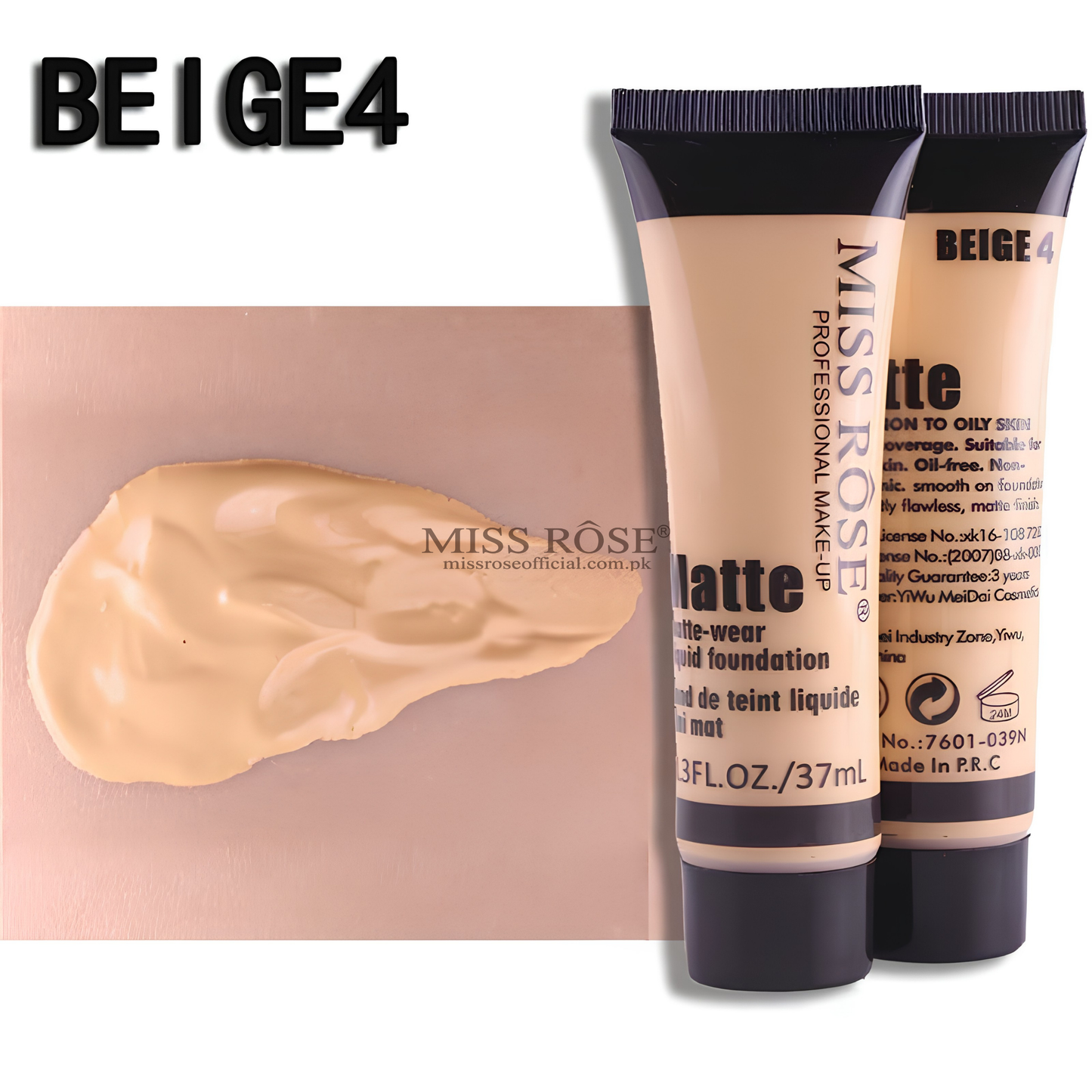 Miss Rose Full Coverage Matte Foundation