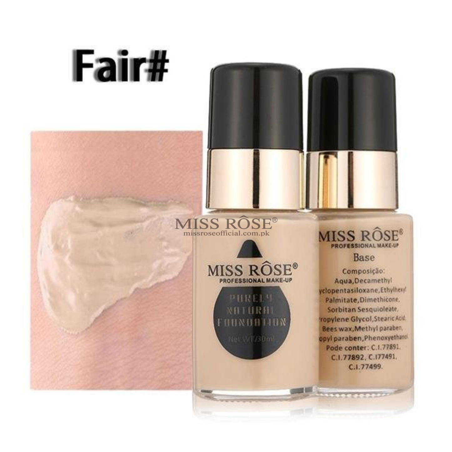 MISS RÔSE® Purely Natural Foundation