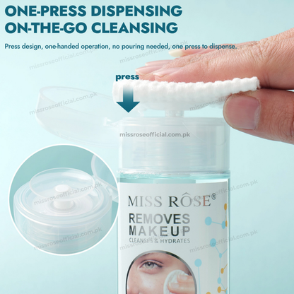 Miss Rose Makeup Remover Cleanses & Hydrates