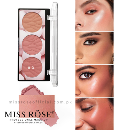 Miss Rose® 3 Color Blush