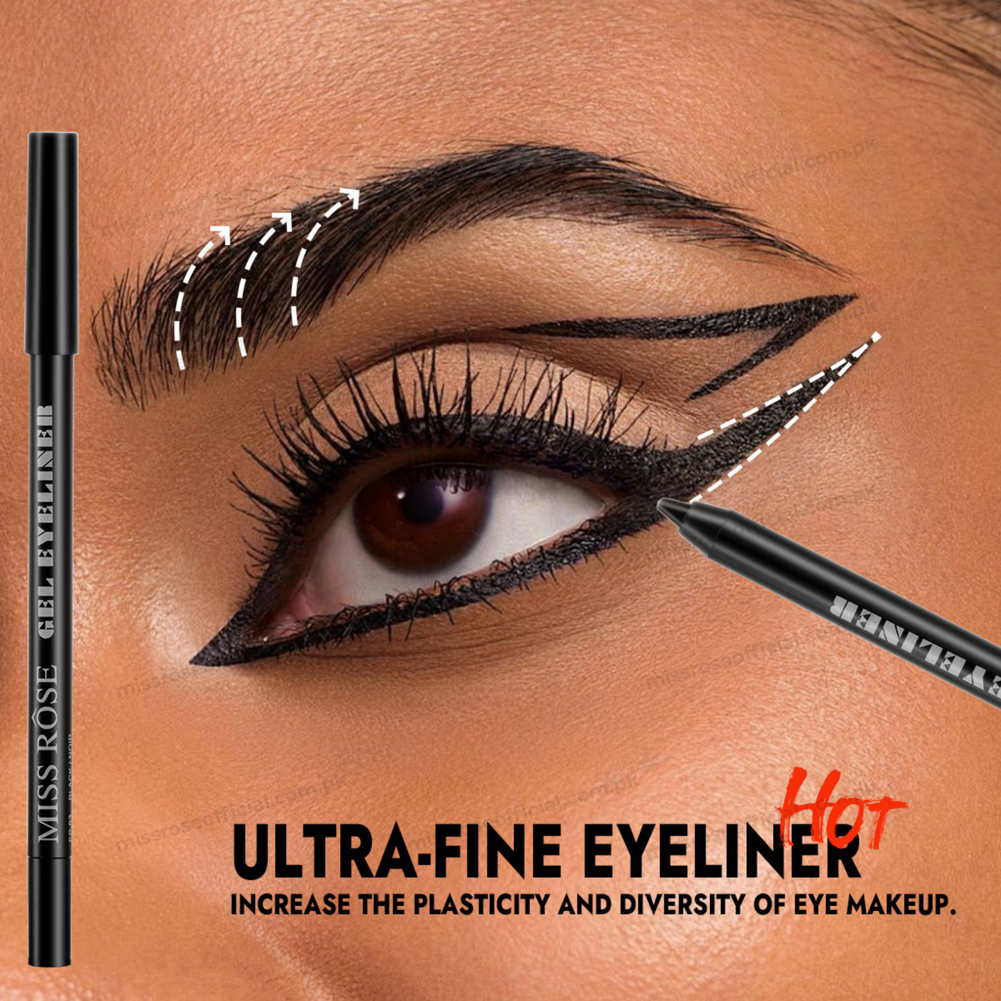 MISS RÔSE® Waterproof Gel Eyeliner
