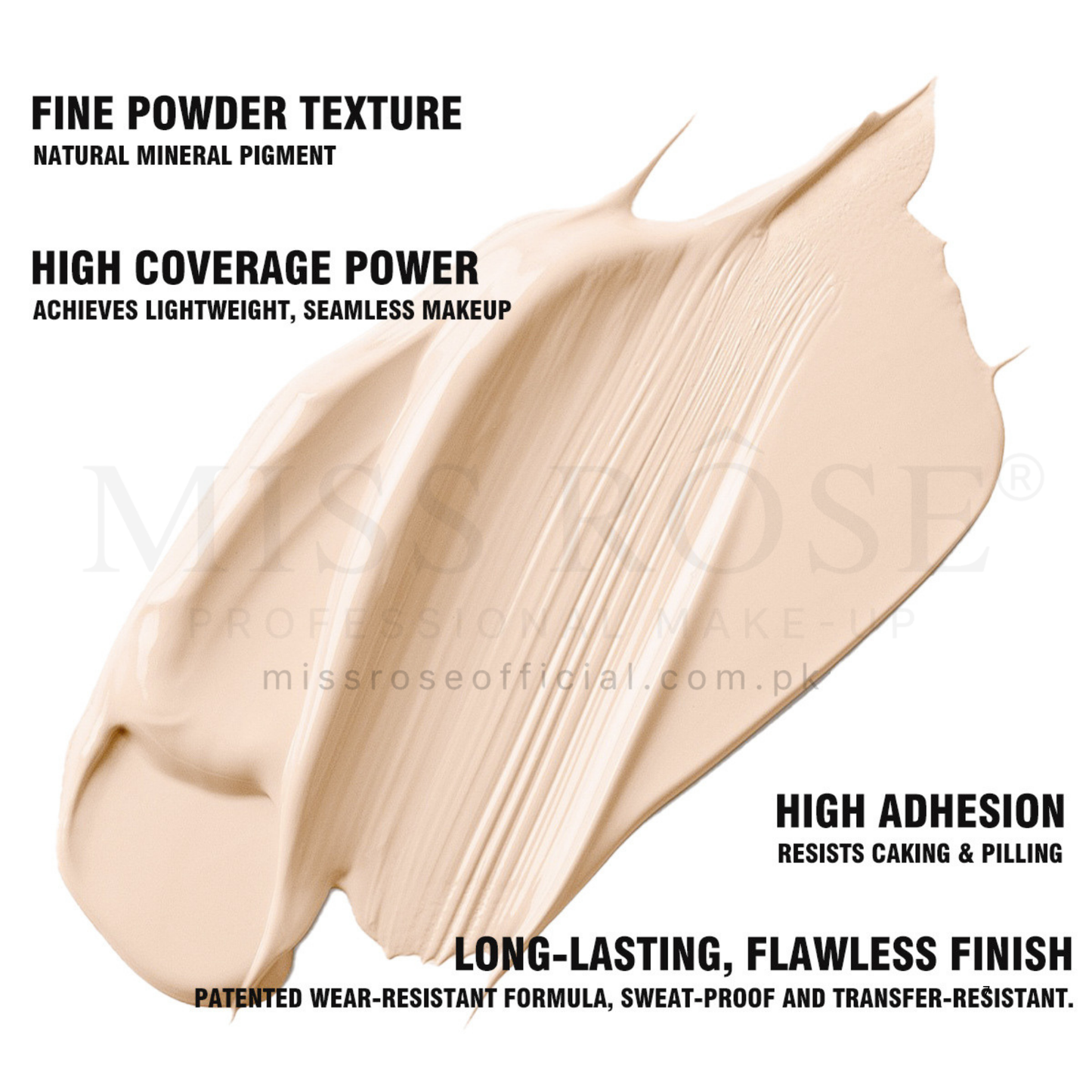 Matte Foundation Long Wear & Oil Control