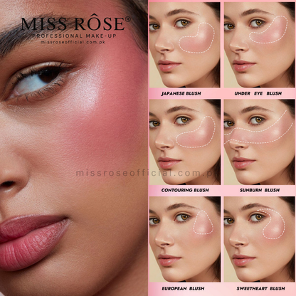 Miss Rose 4 Color Blushers