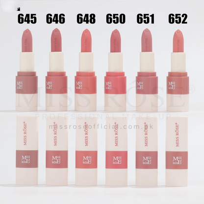 Azure Sky & Vermilion Lipstick