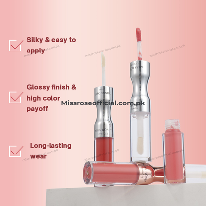 Lip Gloss & Lip Oil 2-in-1