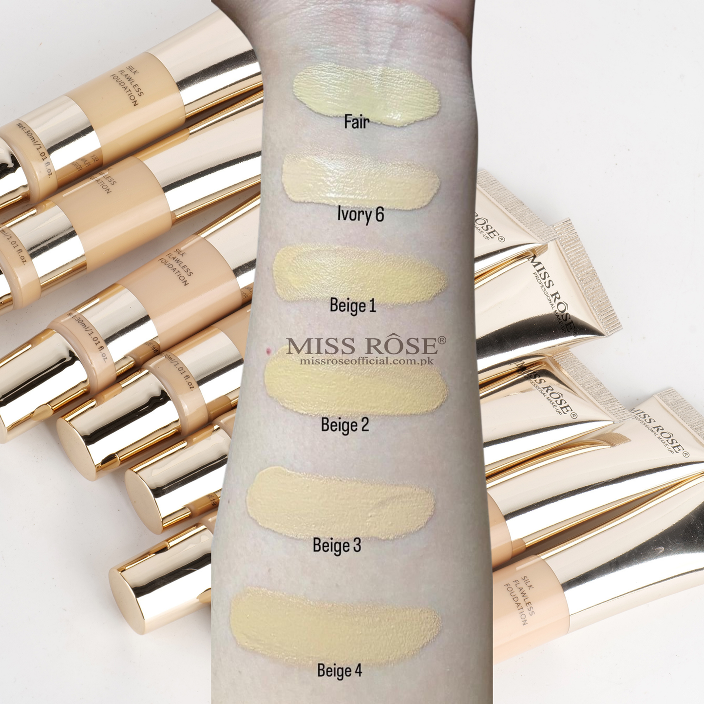 Miss Rose Silk Flawless Foundation