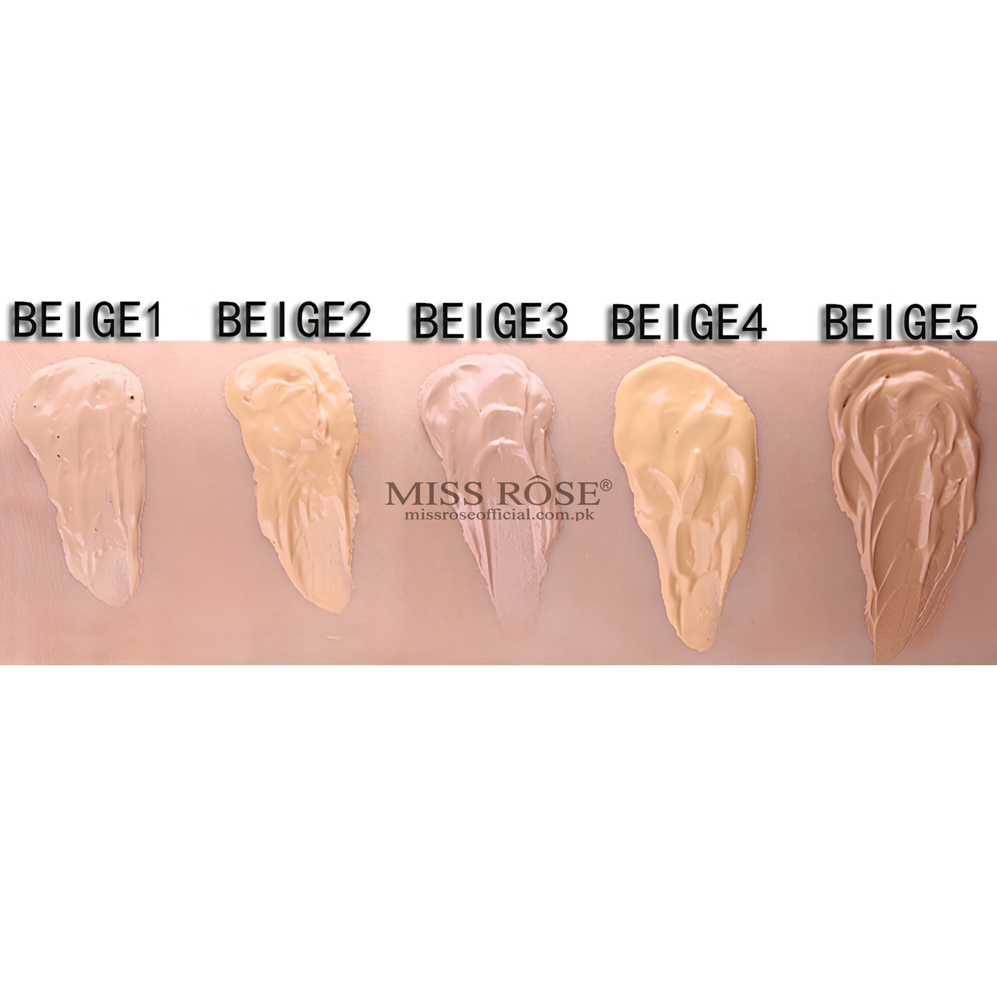 Miss Rose Full Coverage Matte Foundation