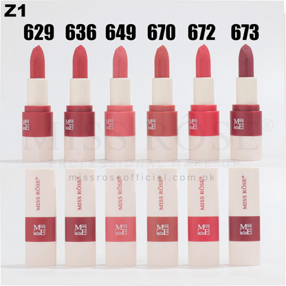 Azure Sky & Vermilion Lipstick