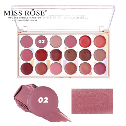 Miss Rose 18 Color Lipstick Kit (NEW)