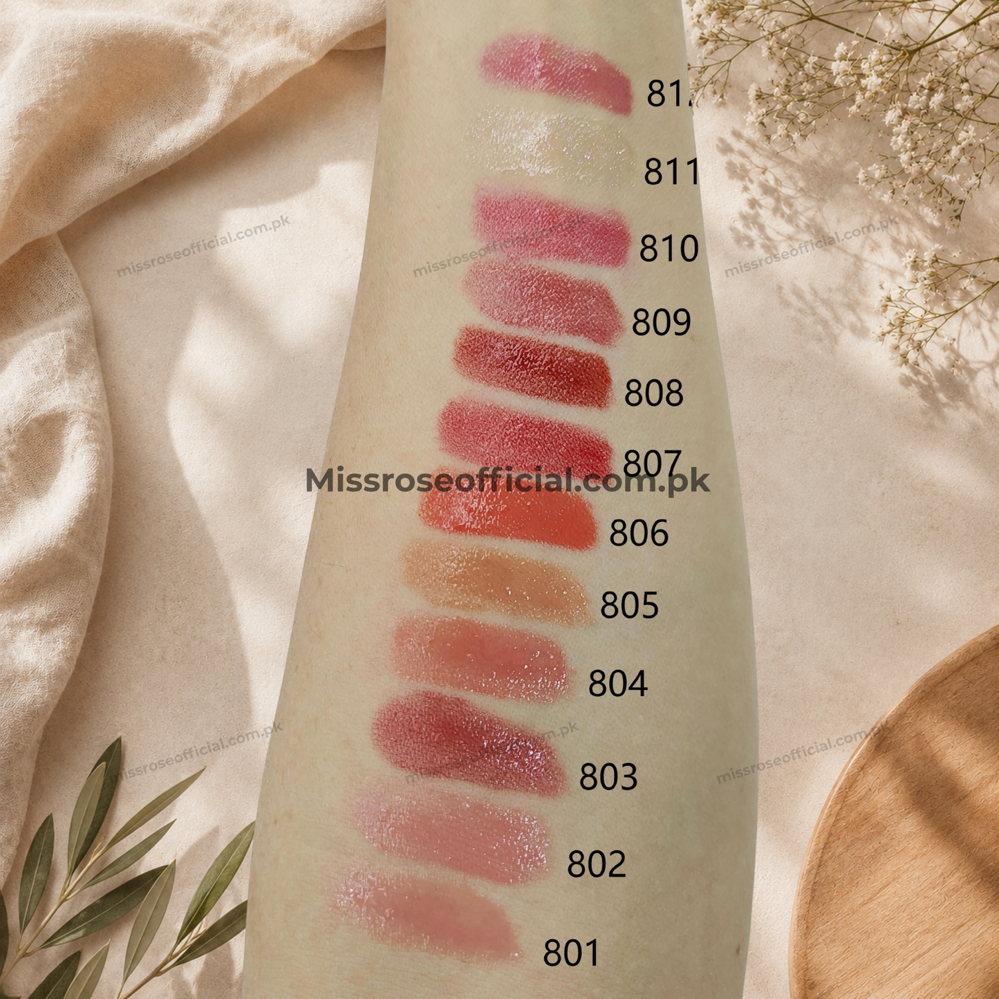 MISS RÔSE® Gloss Embrace Moisturizing Lip Comfort Essential Serum