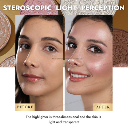 MISS RÔSE® 6 Color Glow Highlighter Palette