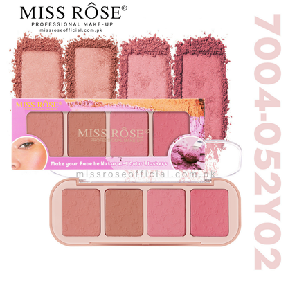 Miss Rose 4 Color Blushers