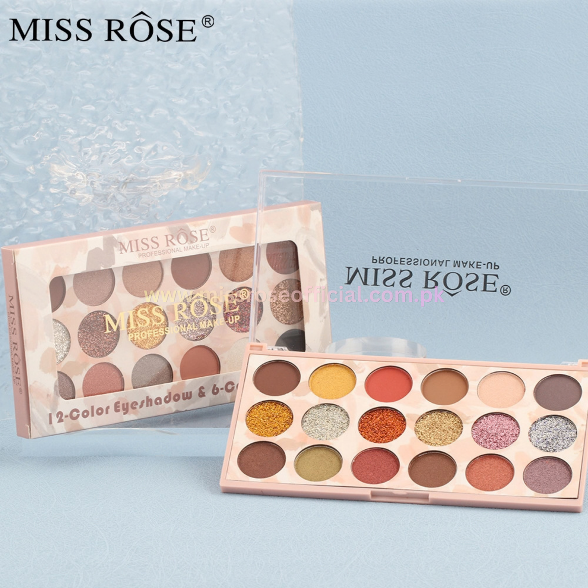 Eyeshadow & Glitter Palette 18 Colors
