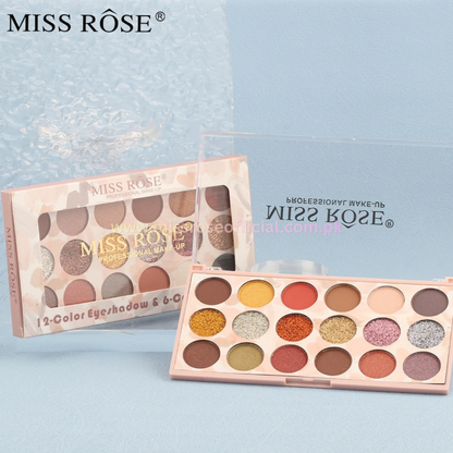 Eyeshadow & Glitter Palette 18 Colors
