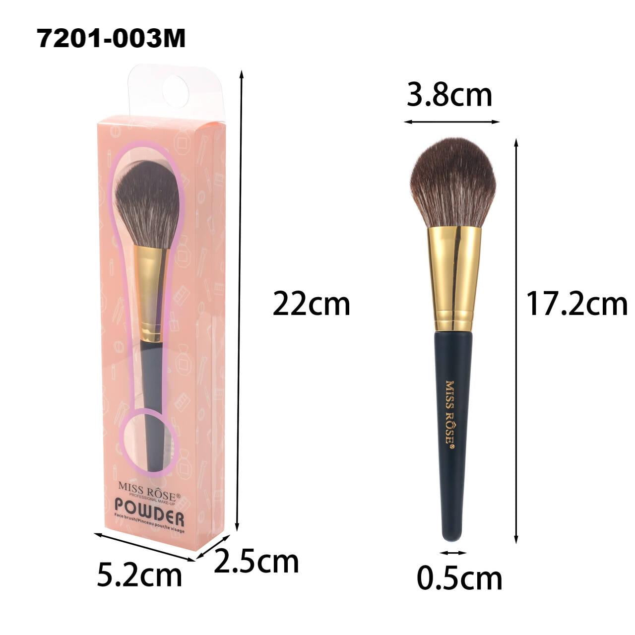 Miss Rose Powder Face Brush (Small)