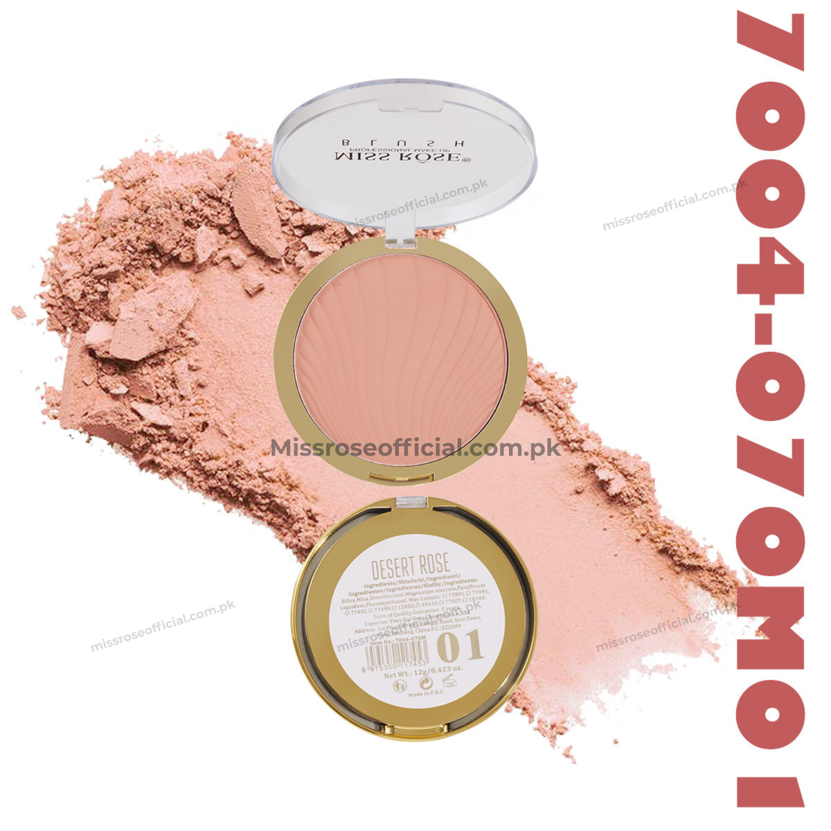 MISS RÔSE® Professional Fashion Blush