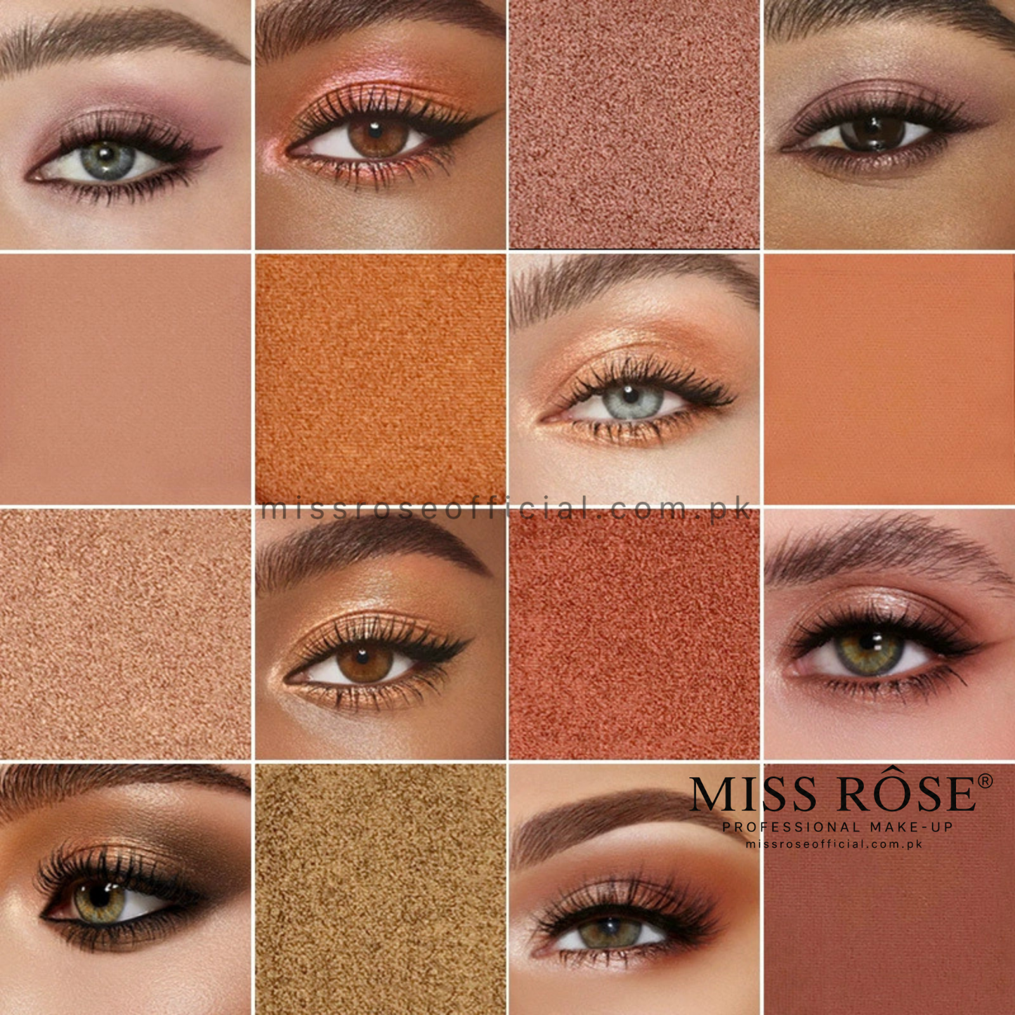 MISS RÔSE® 40-Color Matte/Shimmer Palette