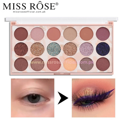 Eyeshadow & Glitter Palette 18 Colors