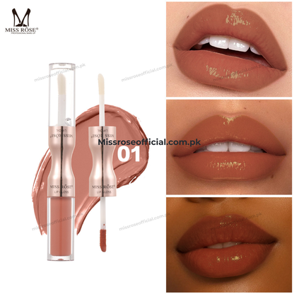 Lip Gloss & Lip Oil 2-in-1