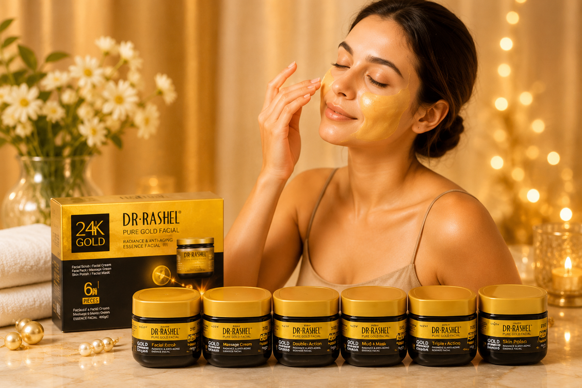 DR•RASHEL 24k Pure Gold Facial 6 in 1