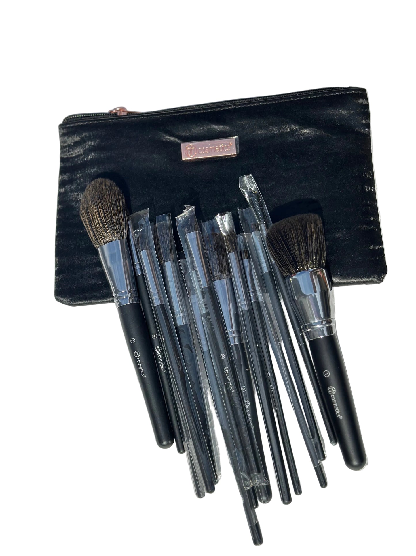 BH Lavish Elegance 15 Piece Brush Set With Cosmetic Bag