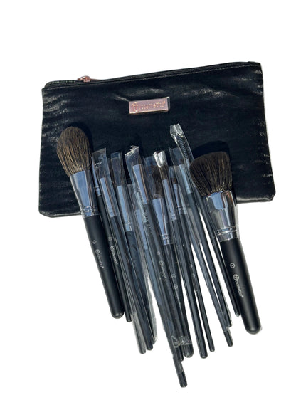 BH Lavish Elegance 15 Piece Brush Set With Cosmetic Bag