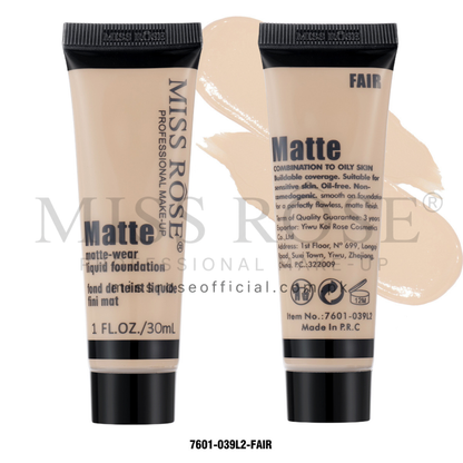 MISS RÔSE® Full Coverage Matte Foundation 