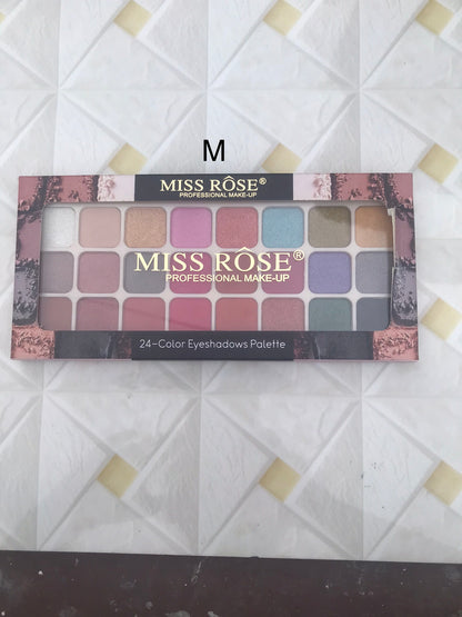 Miss Rose 24 Color Eyeshadow Palette