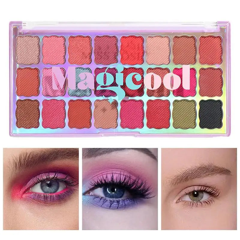 Miss Rose 24-Color Eyeshadow Pan (Magic Cool)