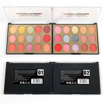 Miss Rose 15 Color Eyeshadow Kit