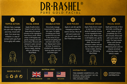 DR•RASHEL 24k Pure Gold Facial 6 in 1