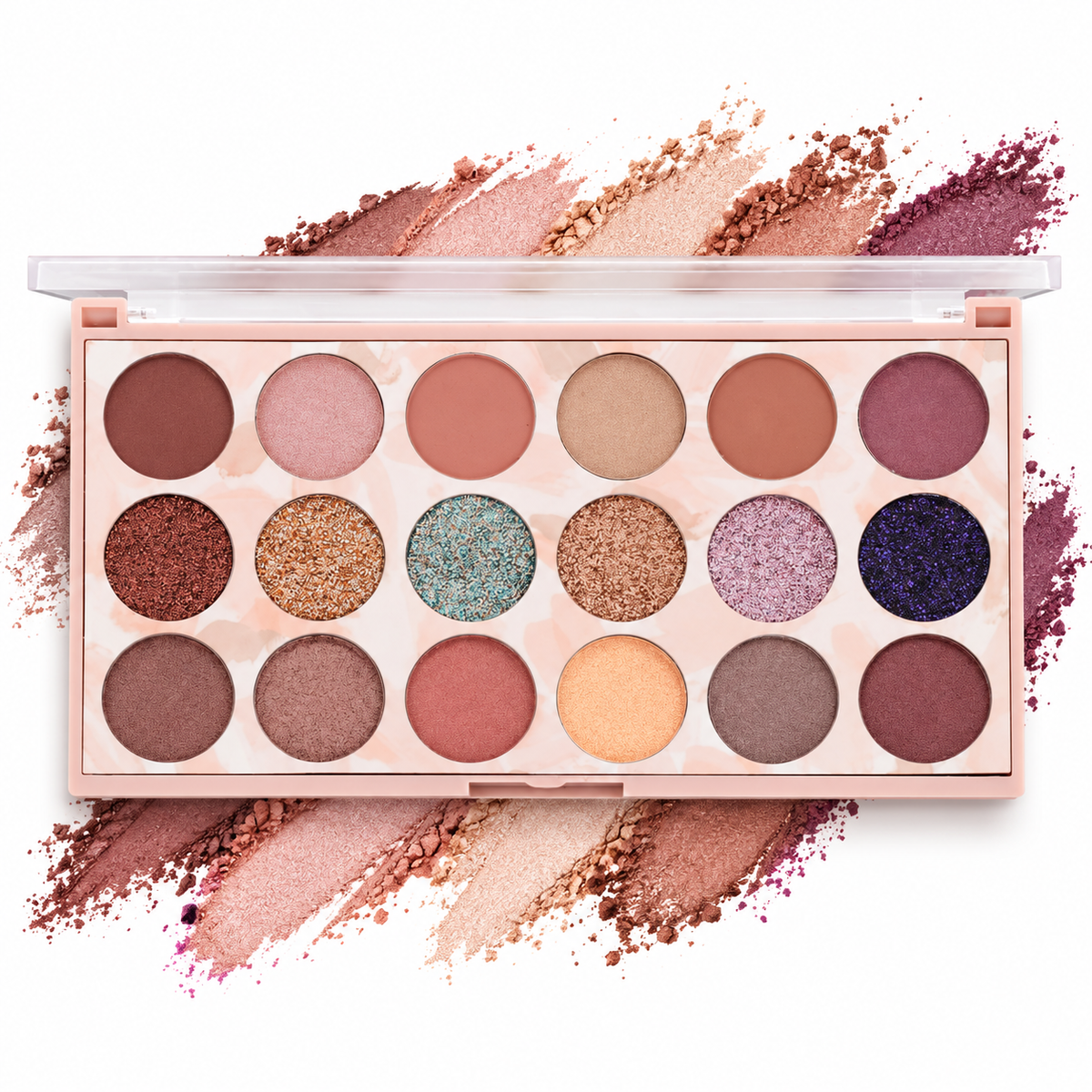 Eyeshadow & Glitter Palette 18 Colors