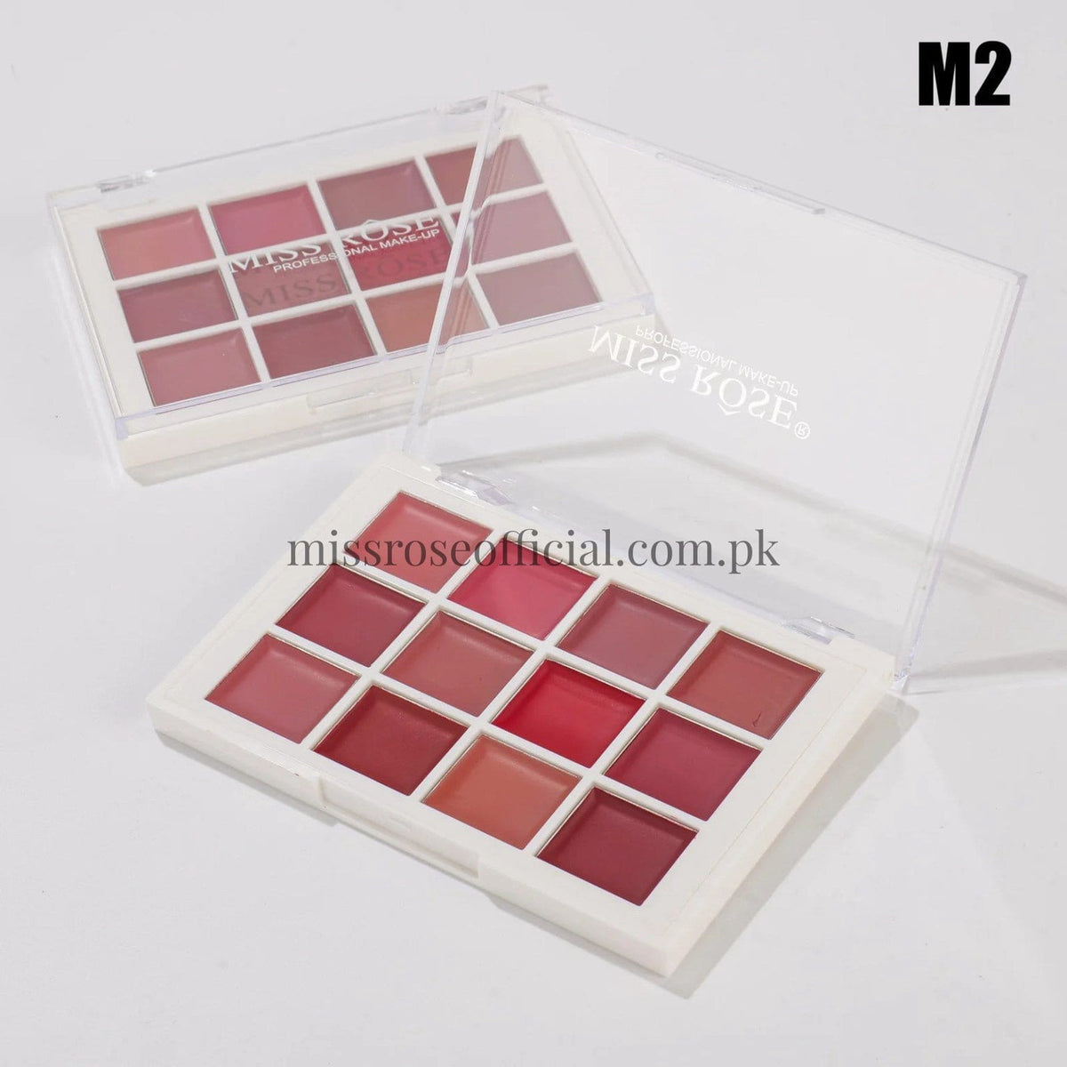 Makeup palette 02 with various lip colors