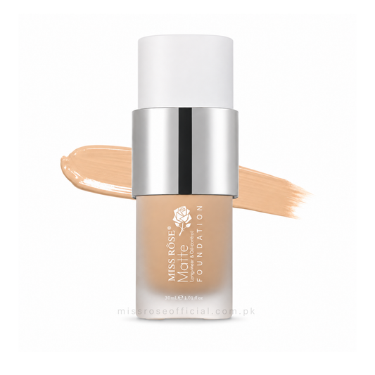 Matte Foundation Long Wear & Oil Control